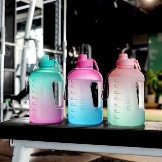 Garrafa De Água Com Alça 2,2l Sem BPA Esportiva Para Academia Fitness