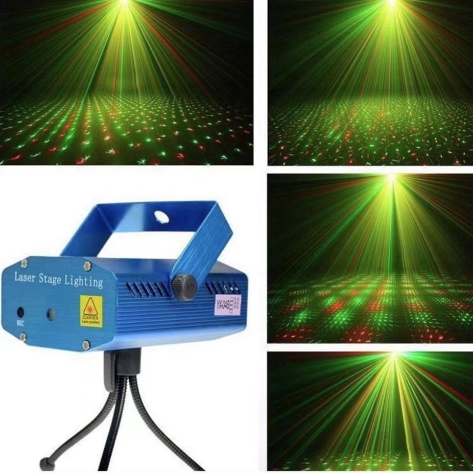 Mini Projetor Holográfico Laser Balada Rítmico Festa Control | Shopee Brasil