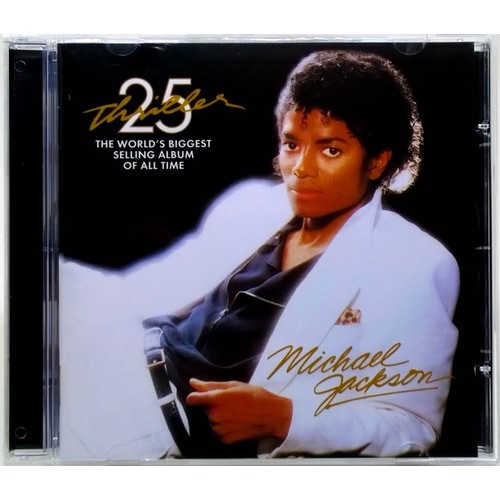 (未開封) マイケル・ジャクソン「THRILLER」(GOLD CD) Gold CD Michael Jackson Thriller 2009 Perfeito 25th Anniv
