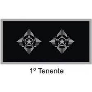 Emborrachado patente 1° Tenente Com Veucro ( Macho e Femia )