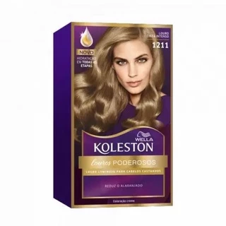 Kit tintura Koleston 1211 Louro Cinza Intenso