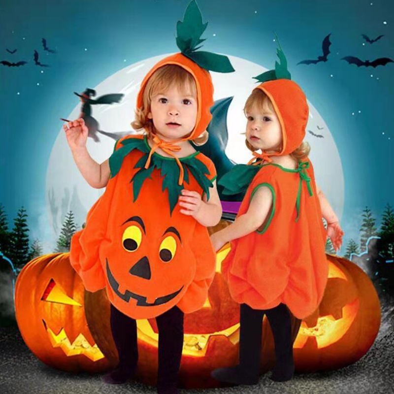 Fantasia Infantil Halloween Abóbora Menino - ENGENHA KIDS