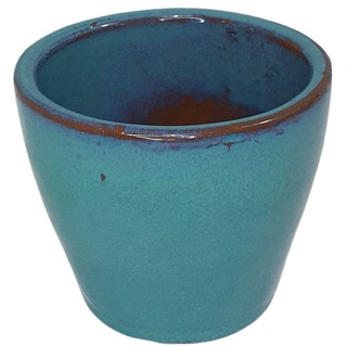 Vaso Cachepot De Cerâmica 6 Cores Para Decoração 14x12