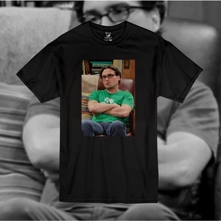 Camiseta The Big Bang Theory Leonard Unissex 100% Algodão