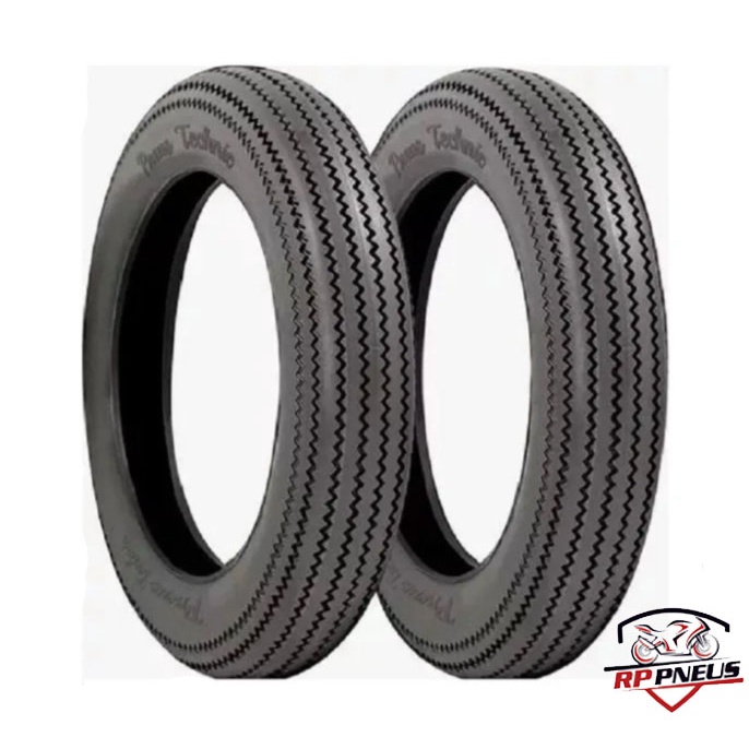 Par Pneus Moto Café Racer , Bobber - 5.00-16 + 4.50-18