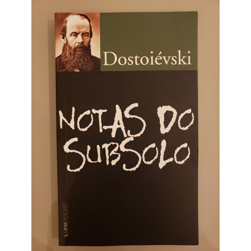 Notas do Subsolo (Fiodor Dostoievski) | Shopee Brasil