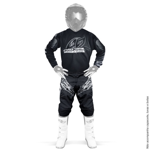 Conjunto Infantil Roupa Motocross Trilha Camisa e Calça Off Road Pro Tork