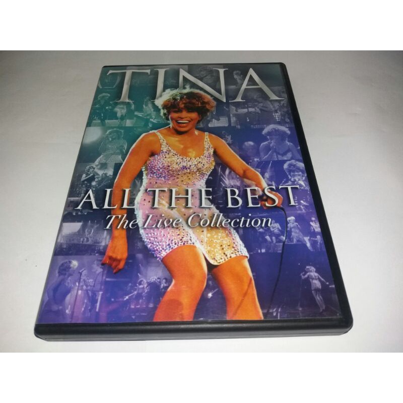 Dvd Tina Turner All The Best The Live Collection Oficial Encarte Novo Shopee Brasil