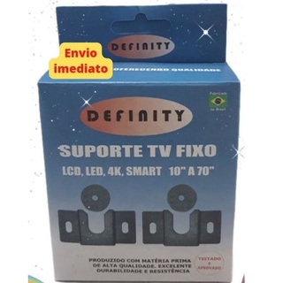 Suporte televisão LCD, led, monitor 22 32 39 40 42 50 55 68 70 polegadas Alta Resistência  Definity