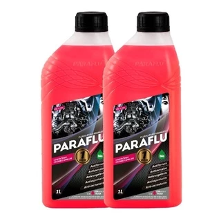 2 Aditivo Radiador Paraflu Bio Organico Concentrado Rosa