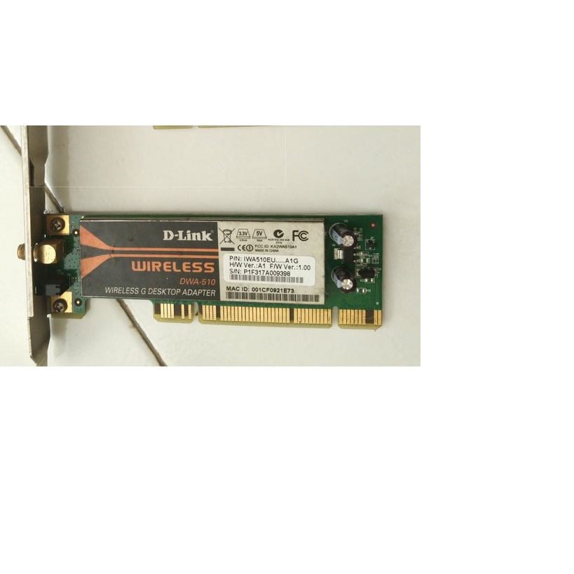 Placa Rede Wireless Dlink Dwa-510 Wi-fi | Shopee Brasil