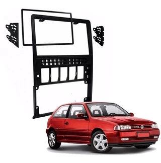 Moldura Painel Gol Bola G2 Gol Bola Saveiro G2 Parati G2 Dvd 2din Multimidia