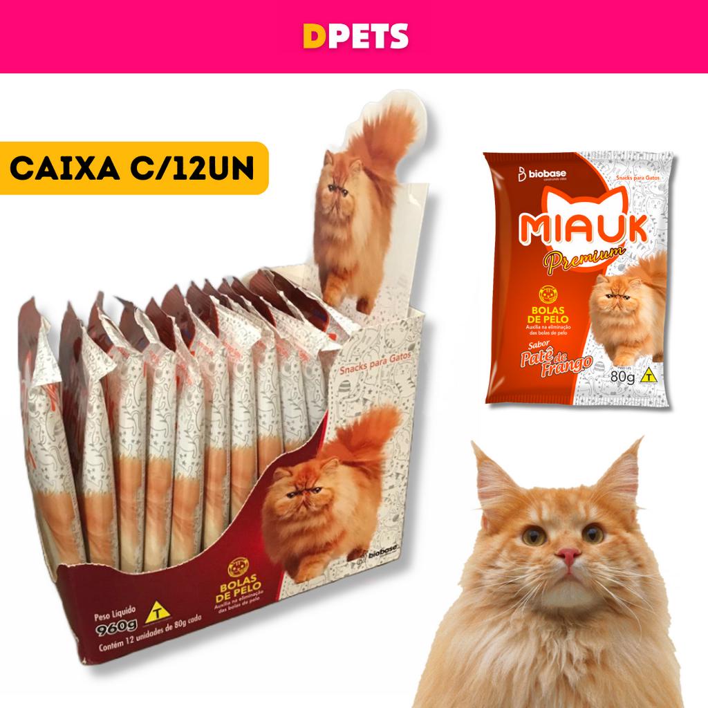 Petisco Premium para Gatos - Elimina Bolas de Pelo - Caixa com 12 | Caprioli - Vista Principal