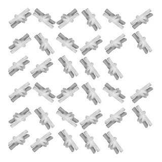 Kit Grampos Fusca Para Friso Estreito Lateral Capo 34 Peças