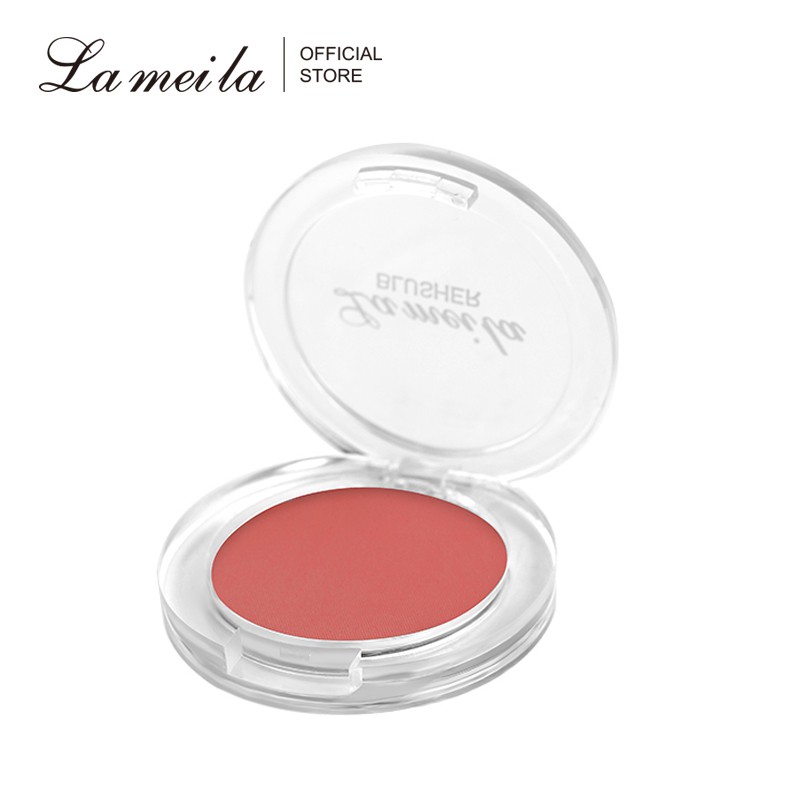 Lameila Face Blusher Maquiagem Blush On Powder Em Pó Alta Pigmentada Natural Matte Cosmético