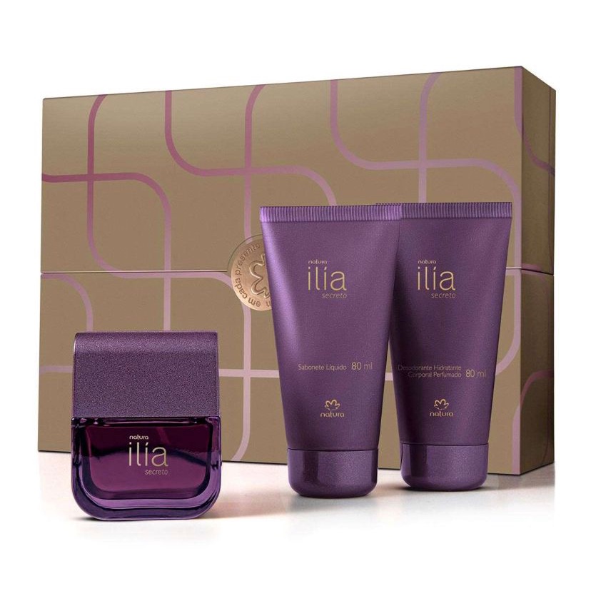 Kit Presente Natura Ilía Secreto Shopee Brasil