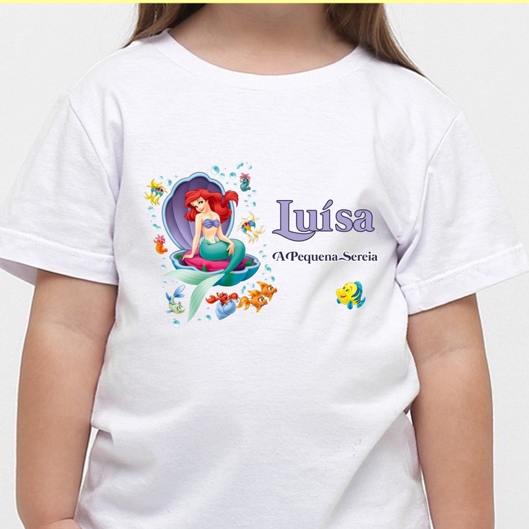 Camisetas ariel discount