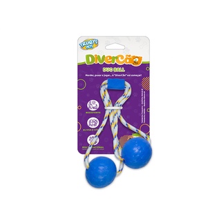 Brinquedo para cães Funcional - Duo Ball Pet 55MM Médio