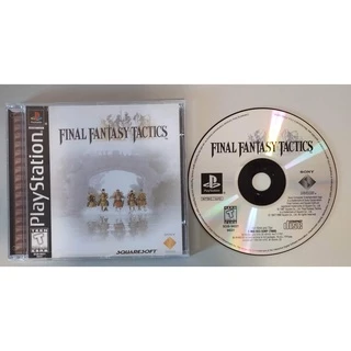 PS1 - FINAL FANTASY TACTICS (MÍDIA PRETA)