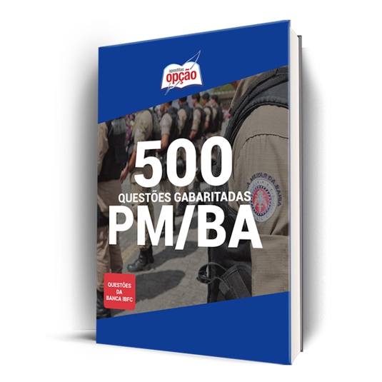 Caderno de Questões ATUALIZADO: Concurso PMBA Soldado - Loja Monster  Concursos