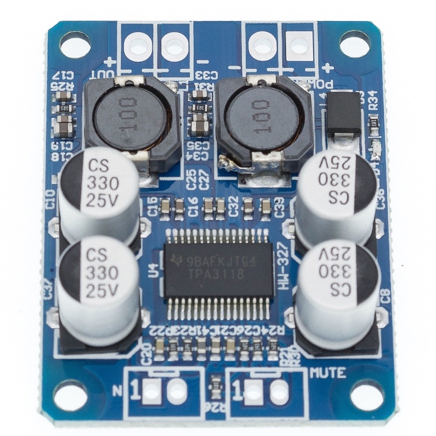 Placa amplificadora TPA3118