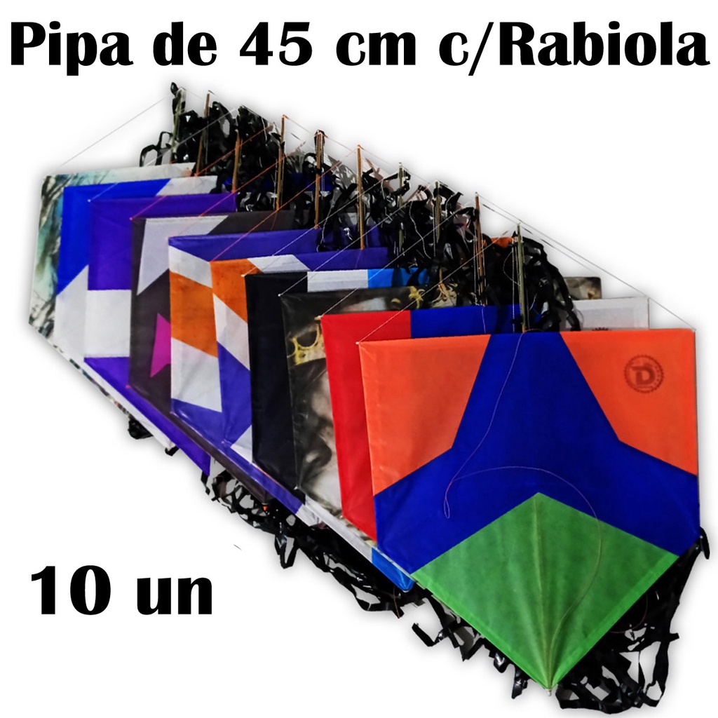 Combo Papagaio/Flexinha 38x38 pacote com 25 unidades ou 50