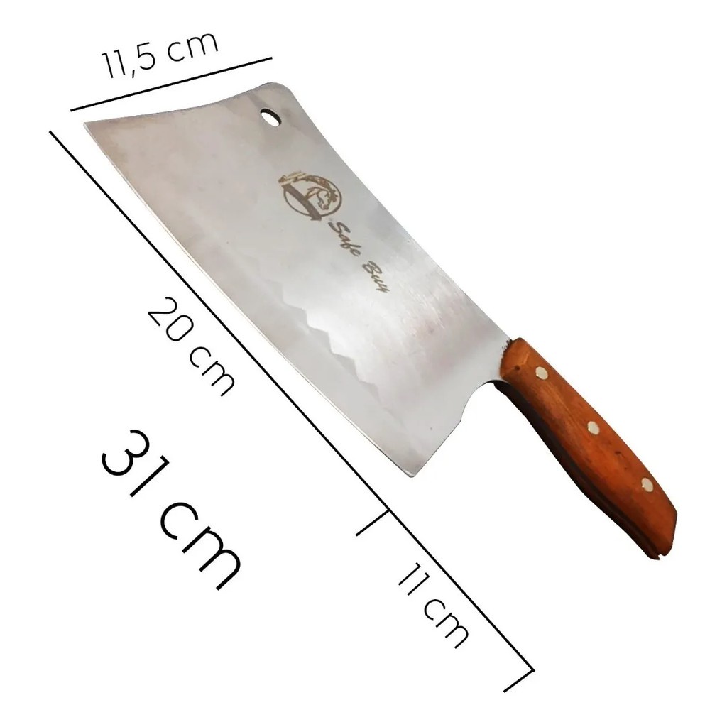 Cutelo 8,5 Profissional Safe Buy Original Lâmina 5.0mm