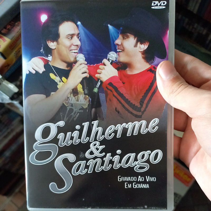 dvd show Guilherme e Santiago gravado ao vivo em Goiânia Shopee Brasil