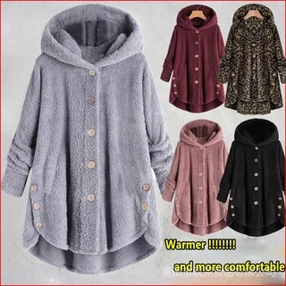 Moda Feminina Com Capuz Casaco De Lã Solta Peludo Macio Fit Casacos De Inverno Tops em Promoção na Shopee Moda Feminina Com Capuz Casaco De Lã Solta Peludo Macio Fit Casacos De Inverno Tops