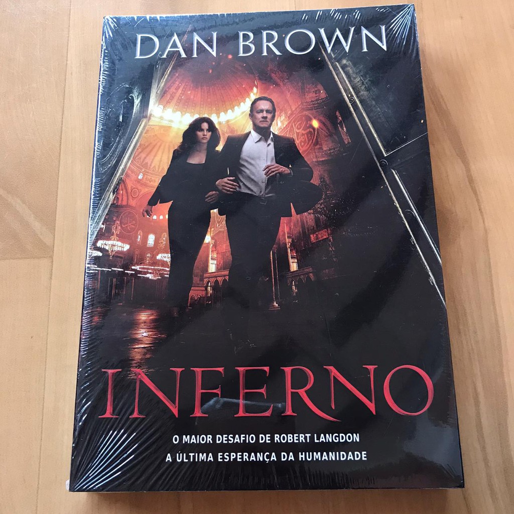 Livro Inferno Capa Do Filme - Dan Brown *