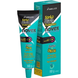 Máscara de Hidratação Novex Recarga de Óleos Santo Black Poderoso 80g