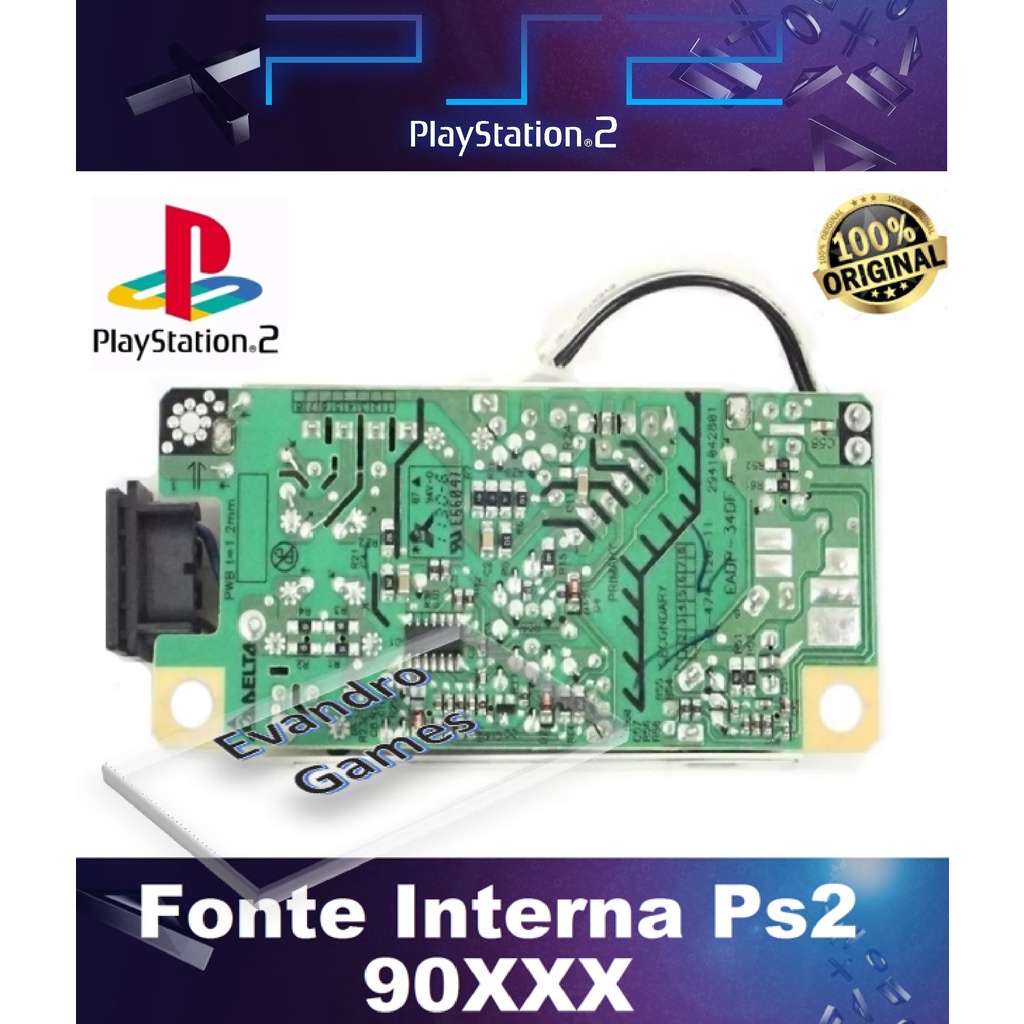 Fonte Ps2 Interna + Garantia + Envio Imediato (131) | Shopee Brasil