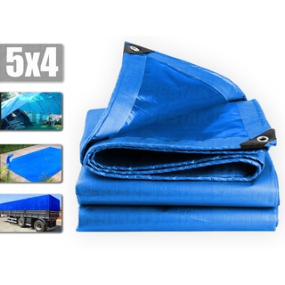 Lona Leve Reforçada Multiuso Carreteiro Caminhão Plástica Impermeável Polietileno 75G 5x4 Metros P/