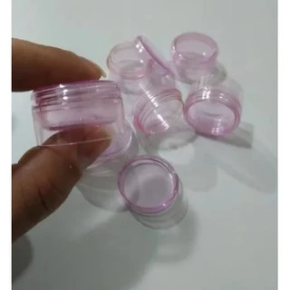 50 Potinhos Rosa bebê 4g (cabem 2g de pigmentos)