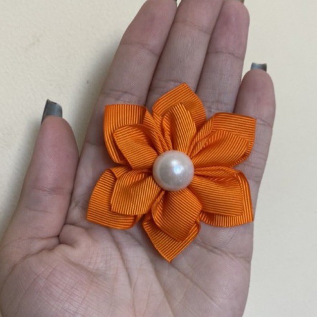 Roupa Moana Baby laranja + colar+ flor do cabelo.