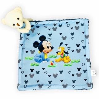 naninha de bebe com forro de pelúcia mickey safari elefante dino menino e menina em Oferta na Shopee