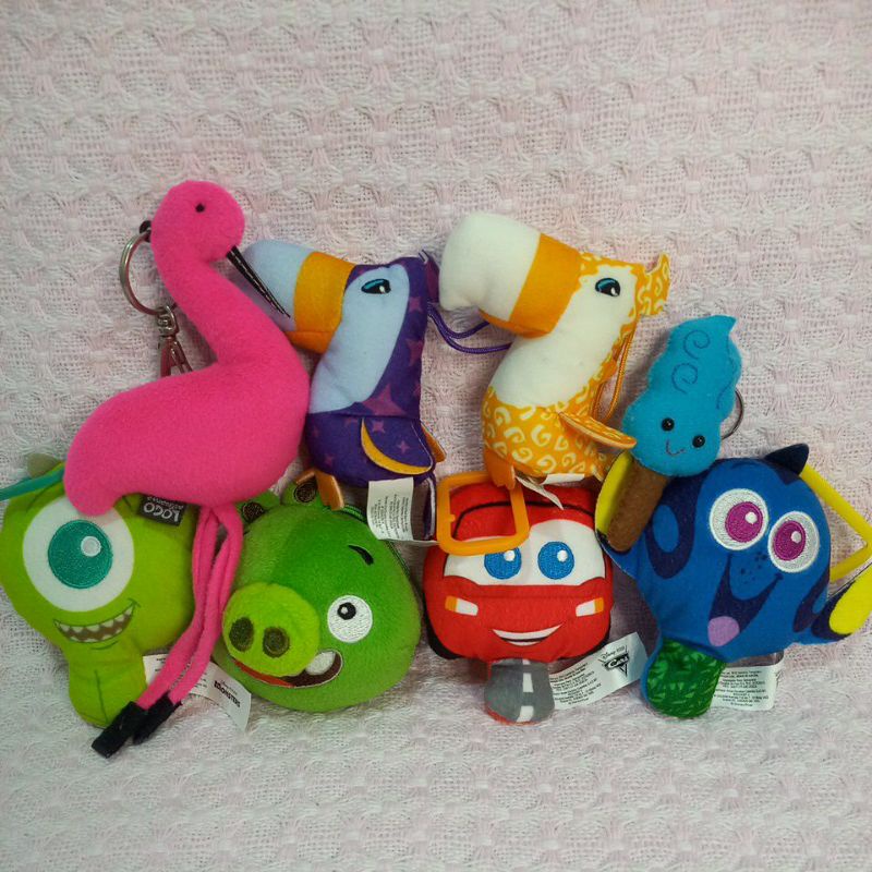 Chaveiros de pelúcia Colecionáveis