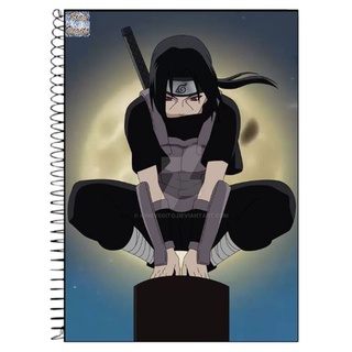 CADERNO ECOLÓGICO CAPA DURA 96 FOLHAS - NARUTO UZUMAKI