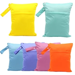 30x36cm Lager Tamanho Sacos Secas Molhadas Fralda Duplo Zíper Portátil Saco De Armazenamento Dag Impermeável Swimwear