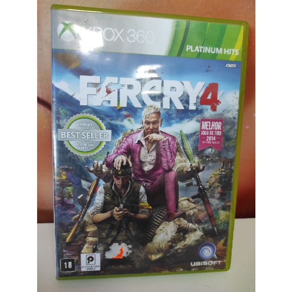 Far cry 4 Xbox 360 original em mídia física