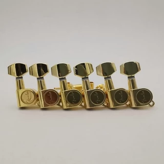 Fender 6R Afinadores De Afinação De Guitarra Elétrica Em Ouro Para