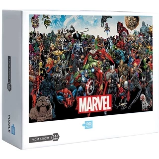 Quebra-Cabeça Marvel Comics 300 500 1000 Peças De Madeira Jogos Educativos