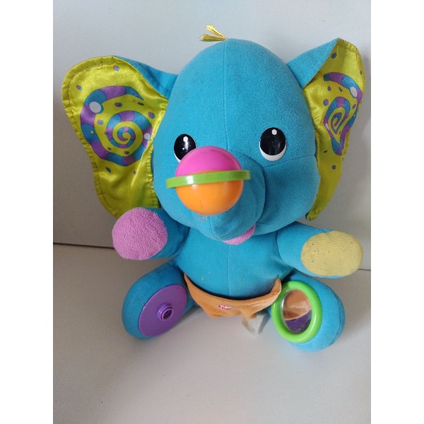 Pelucia elefante Playskool no estado leia descricao Shopee Brasil