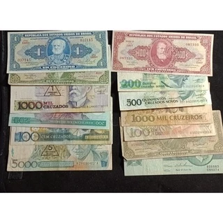 LOTE DE COM 10 CÉDULAS NACIONAL DIFERENTES