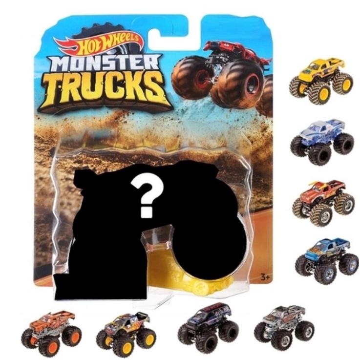 Carrinho Hot Wheels - Monster Trucks - Sortido - 1:64 - Mattel