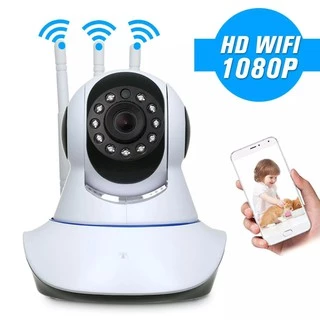 Câmera Robô 3 Antenas Ip Wifi com rotação 360º 720p  Aplicativo ICSEE em Oferta na Shopee