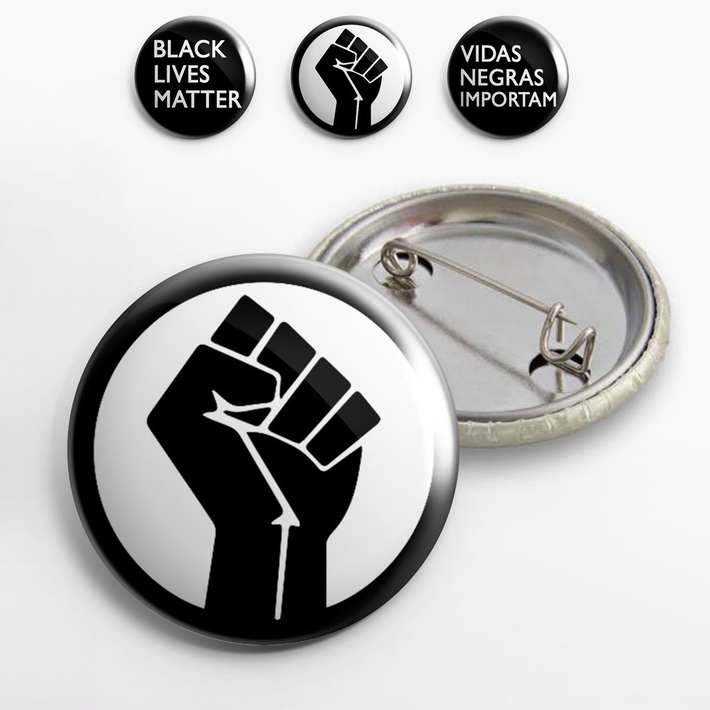 Bottons Black Lives Matter - broche alfinete boton bottom button pin