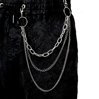 Corrente De Cintura Vintage Masculina Longa Punk Rock