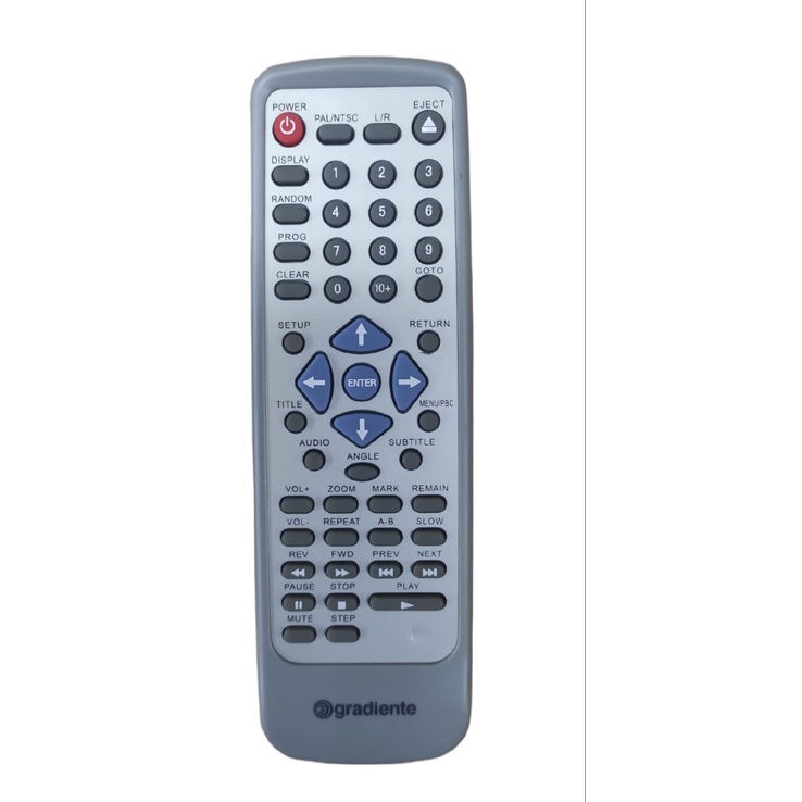 Controle Remoto Dvd Player Gradiente D-202 Original Novo | Shopee Brasil