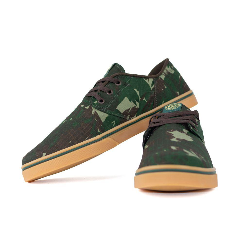 Tenis best sale hocks camuflado